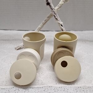 #ADH Tupperware Salt And Pepper Shakers